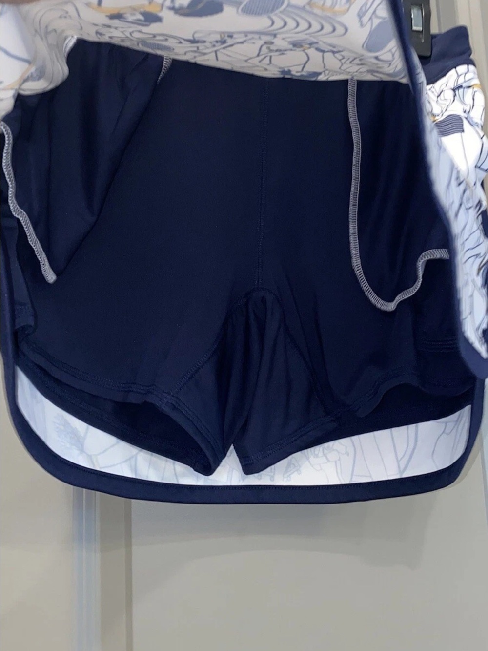 Grand Slam Navy & White Performance Tennis Pickleball Golf Skort - Size L - Picture 7 of 8